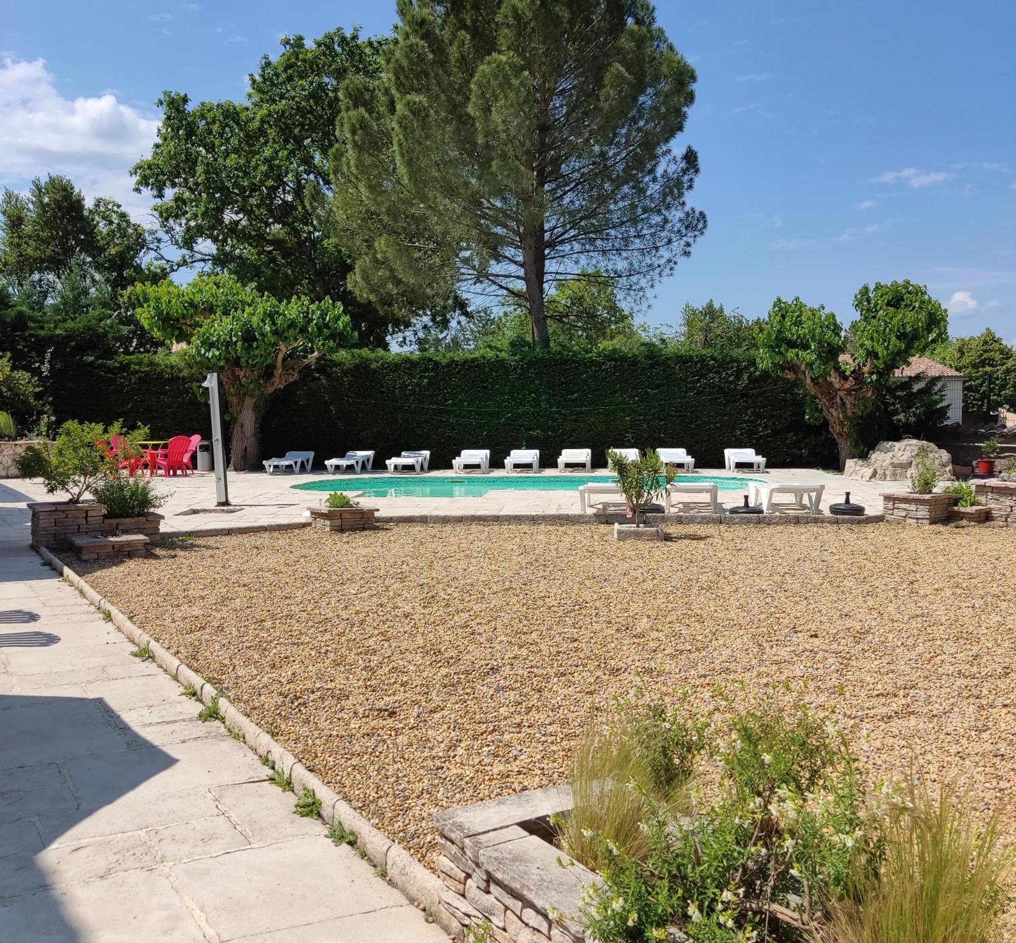 Ardeche Chambres D Hotes Pres De Vallon Pont D Arc Grospierres Exterior foto